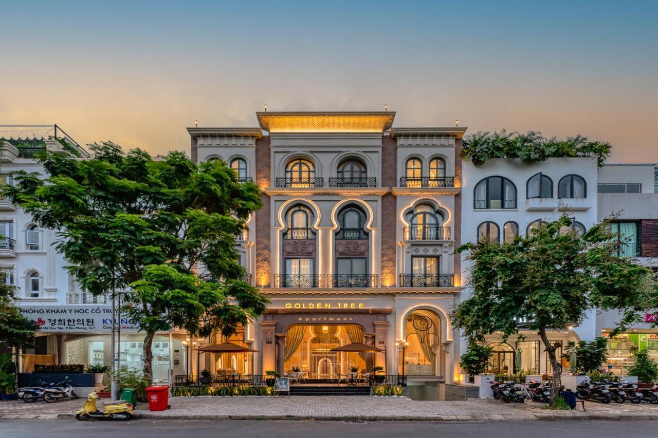 הו צ'י מין סיטי Golden Tree Apartments מראה חיצוני תמונה